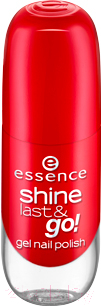 

Лак для ногтей Essence, Красный, Shine Last & Go! Gel Nail Polish тон 16