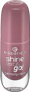 

Лак для ногтей Essence, Розовый;серый, Shine Last & Go! Gel Nail Polish тон 24