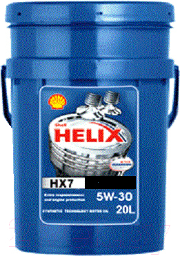 Моторное масло Shell Helix HX7 5W30 (20л)