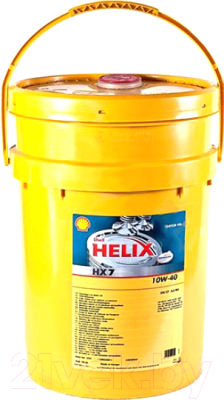 Моторное масло Shell Helix HX7 10W40 Diesel (20л)