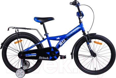 Детский велосипед AIST Stitch 2019 (20, синий)