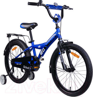 Детский велосипед AIST Stitch 2019 (20, синий)