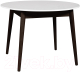 Обеденный стол Мебель-Класс Зефир (белый/темный дуб) - 