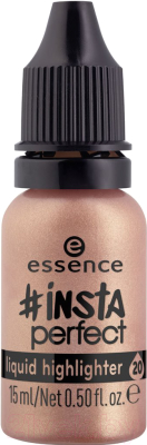 

Хайлайтер Essence, Золотистый;розовый, Insta Perfect Liquid Highlighter тон 20