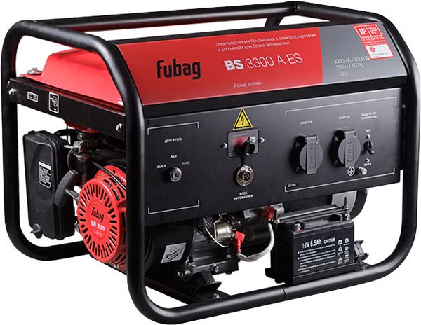 Бензиновый генератор Fubag BS 3300 A ES / 646469