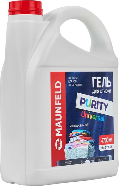 Гель для стирки Maunfeld Purity Universal MWL4700PU (4.7л)