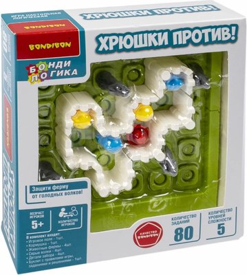 

Настольная игра, БондиЛогика Хрюшки против / ВВ6430