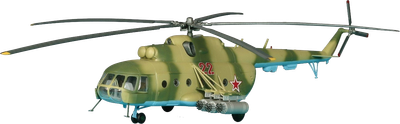 Сборная модель Звезда Российский десантно-штурмовой вертолёт Ми-8МТ / 7253 - 