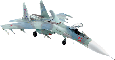 Сборная модель Звезда Самолёт Су-27СМ / 7295 -