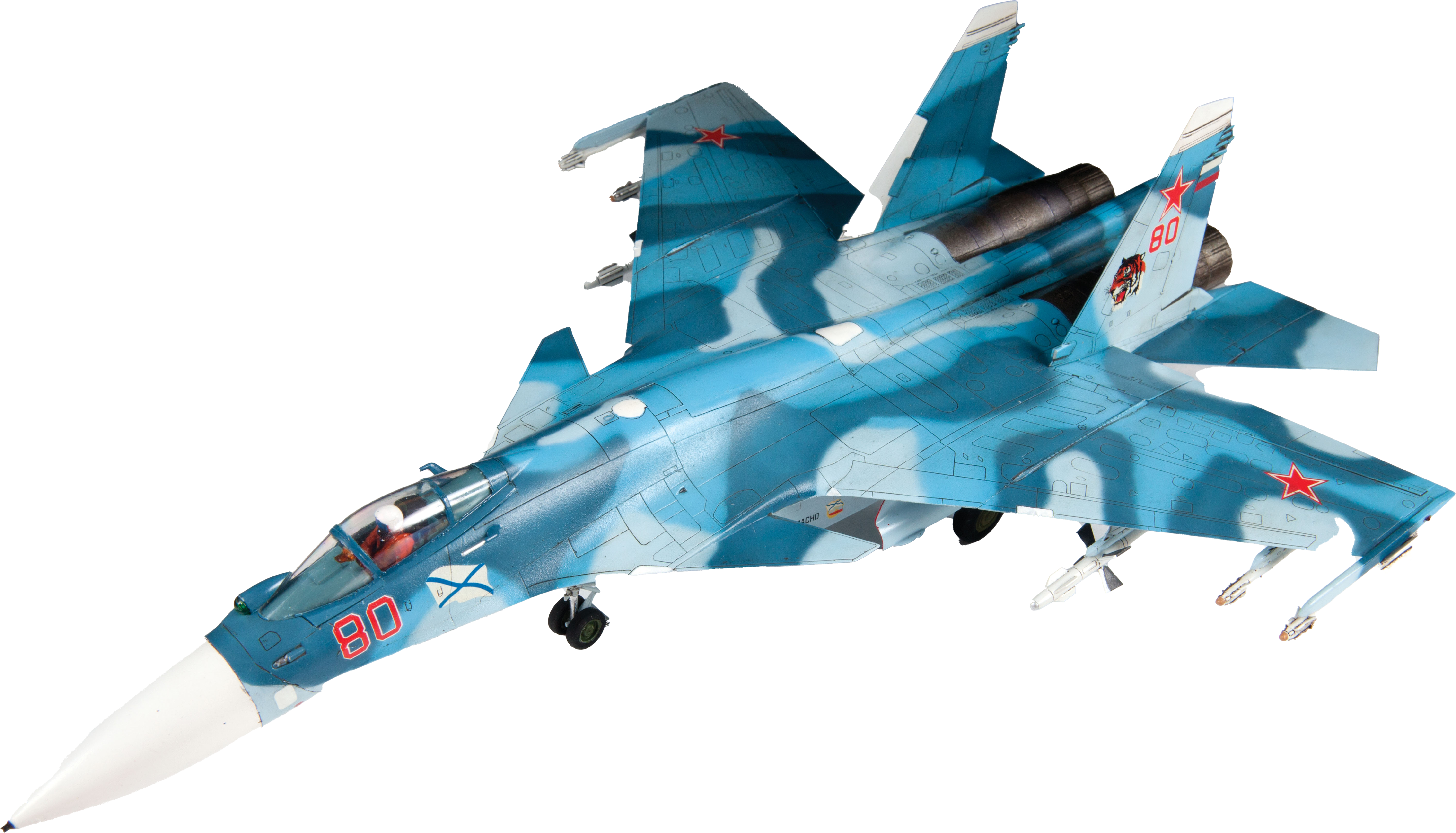 Сборная модель Звезда Самолёт Су-33 / 7297