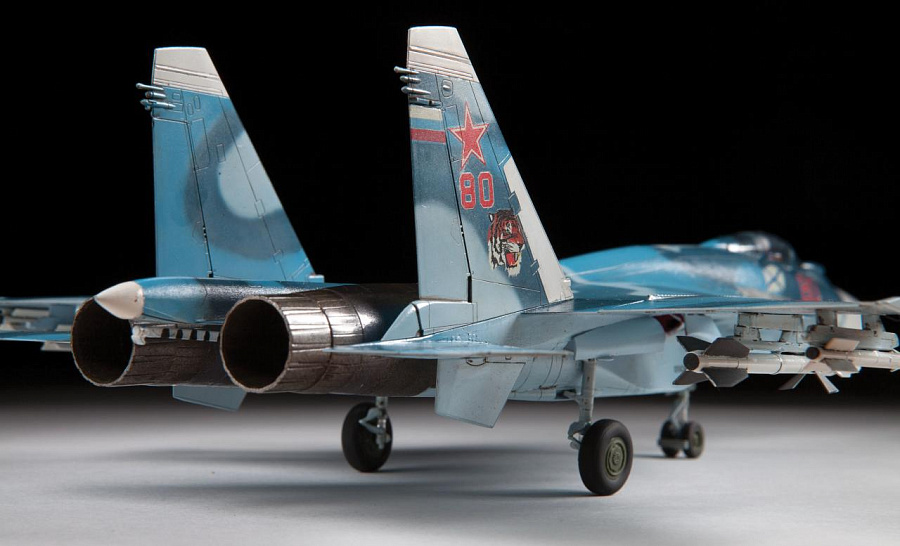 Сборная модель Звезда Самолёт Су-33 / 7297 — фото 4