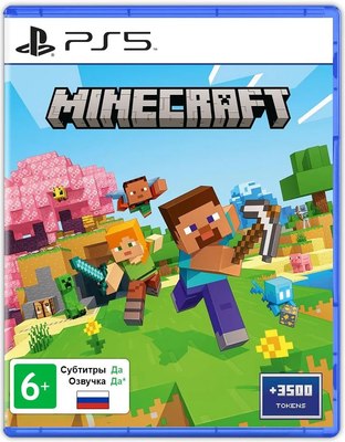 Игра для игровой консоли PlayStation 5 Minecraft (EU pack, RU version) - 