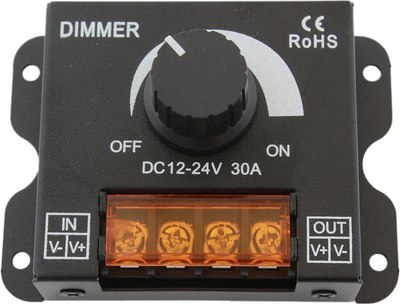 

Диммер, для LED 12-24V 30A / AG132C