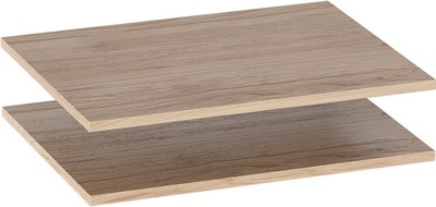 Полка вкладная Мебельград Бонн 54.5x40.0x16 (дуб светлый натуральный) - 
