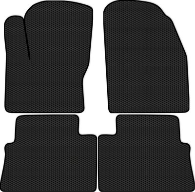 Комплект ковриков для авто Alicosta 0372_1 для Ford S-Max Минивэн 2006-2015 (EVA соты, черный) - 