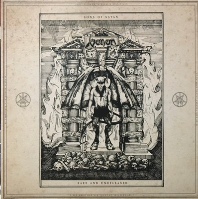 Виниловая пластинка BMG Venom - Sons Of Satan: Rare And Unrel. (Clear&Black Spl. V.) 2LP (4050538411232) - 