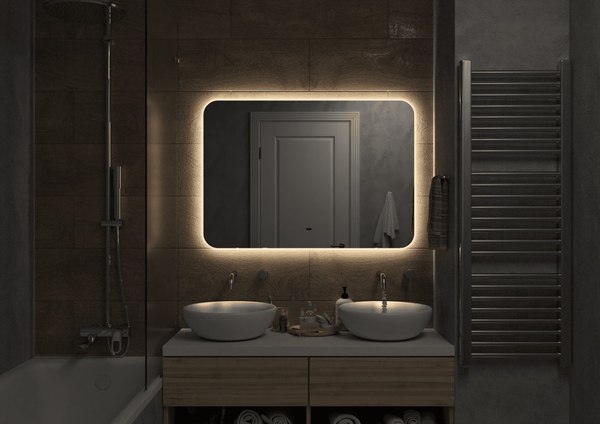 Купить Зеркало Континент Burzhe Led 100x70 в Барановичах
