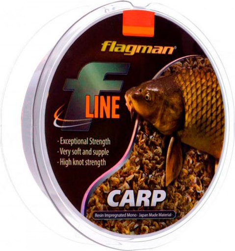 Леска монофильная Flagman Fishing F-Line Carp / 20135-040