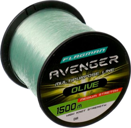 Леска монофильная Flagman Fishing Avenger Olive Line / FL04000025