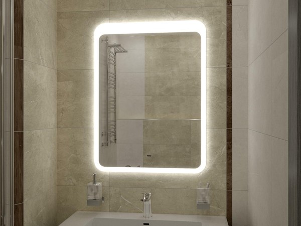 Купить Зеркало Континент Lacio Led 70x90 в Солигорске