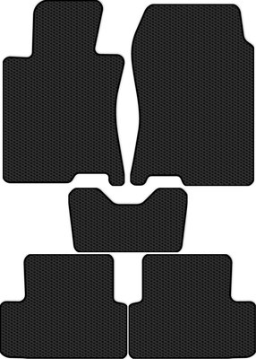 

Комплект ковриков для авто, 0406_1 для Honda Accord VIII CU1/CU2 2008-2013