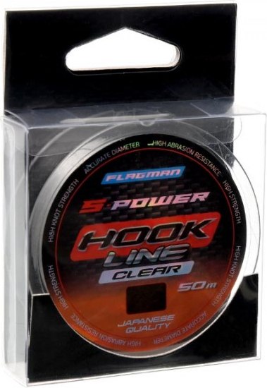 Леска монофильная Flagman Fishing S-Power Hook Line / SPHL50025