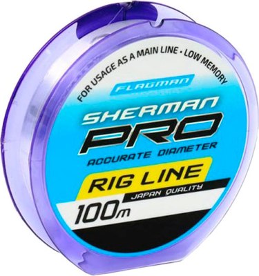 

Леска монофильная, Sherman Pro Rig Line / SHPR_0.128