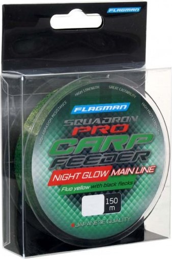 Леска монофильная Flagman Fishing Squadron Pro Carp Feeder Night Glow Line / SDPCF150-0286