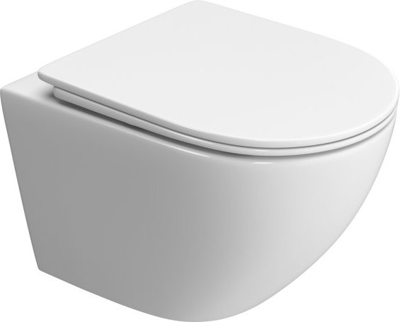 Унитаз подвесной с инсталляцией BelBagno BB5177CH-TOR/SC/BB026/BB081CR (с сиденьем)
