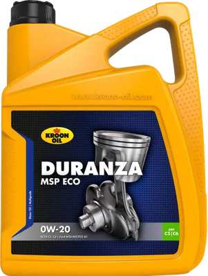 

Моторное масло, Duranza MSP ECO 0W-20 / 37126