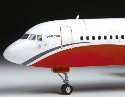 Сборная модель Звезда Самолёт Ту-204 / 7023 — фото 4