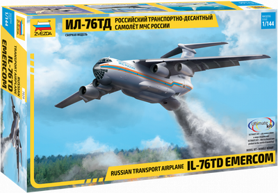 Сборная модель Звезда Самолёт ИЛ-76ТД МЧС / 7029 -