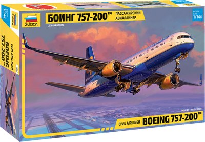 

Сборная модель, Пассажирский авиалайнер Боинг-757-200 / 7032