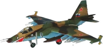 Сборная модель Звезда Самолет Су-25 / 7227П -