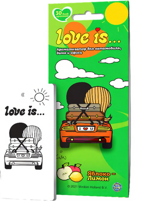

Ароматизатор автомобильный, Love Is / LI K 0010