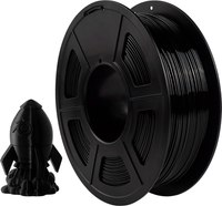 Пластик для 3D-печати NV Print NV-3D-PETG-BLACK (1.75мм, 1кг, черный) - 