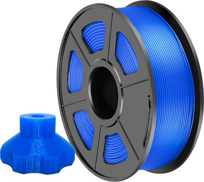 Пластик для 3D-печати NV Print NV-3D-PETG-BLUE (1.75мм, 1кг, синий) - 