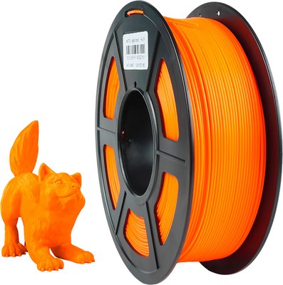 Пластик для 3D-печати NV Print NV-3D-PETG-SUNNY-ORANGE (1.75мм, 1кг, Sunny Orange)