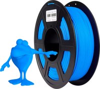 Пластик для 3D-печати NV Print NV-3D-PLA-MATTE-BLUE (1.75мм, 1кг, матовый синий) - 