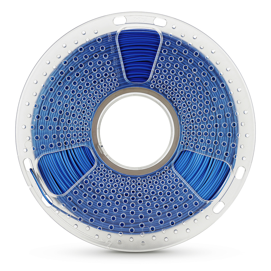 Пластик для 3D-печати NV Print NV-3D-SILK-PLA-P-BLACK-BLUE (1.75мм, 1кг, черный/синий) — фото 3