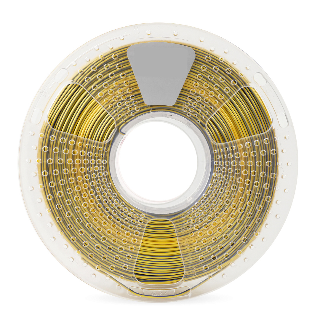 Пластик для 3D-печати NV Print NV-3D-SILK-PLA-P-BLACK-GOLD (1.75мм, 1кг, черный/золотой) — фото 3