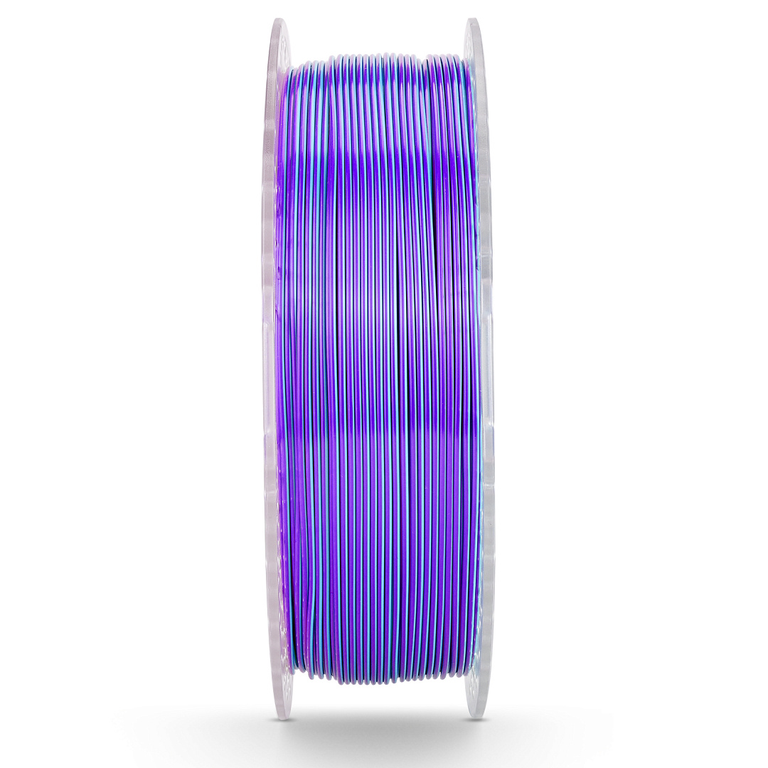 Пластик для 3D-печати NV Print NV-3D-SILK-PLA-P-BLUE-GREEN-PURPLE (1.75мм, 1кг, синий/зеленый/фиолетовый) — фото 3