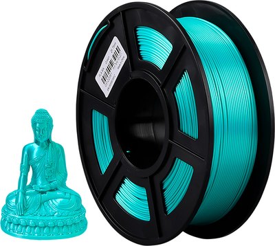

Пластик для 3D-печати, NV-3D-SILK-PLA-P-GREEN