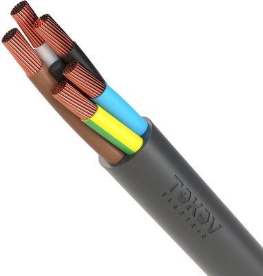 Кабель силовой Tokov Electric КГтп-ХЛ 5x35 N PE / 00-00027208