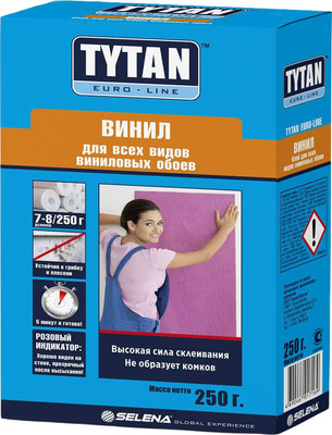 Клей для обоев Tytan Professional Euro-line Винил с индикатором