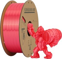 Пластик для 3D-печати Kingroon PLA Silk 1.75мм / NSC010 (1кг, Red) - 