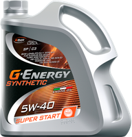 Моторное масло G-Energy Synthetic Super Start 5W40 / 253140474 (5л) - 