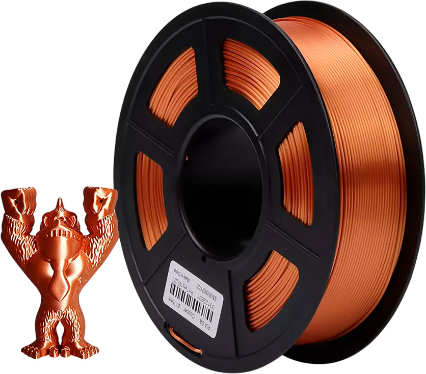 Пластик для 3D-печати NV Print NV-3D-SILK-PLA-P-COPPER (1.75мм, 1кг, медный)