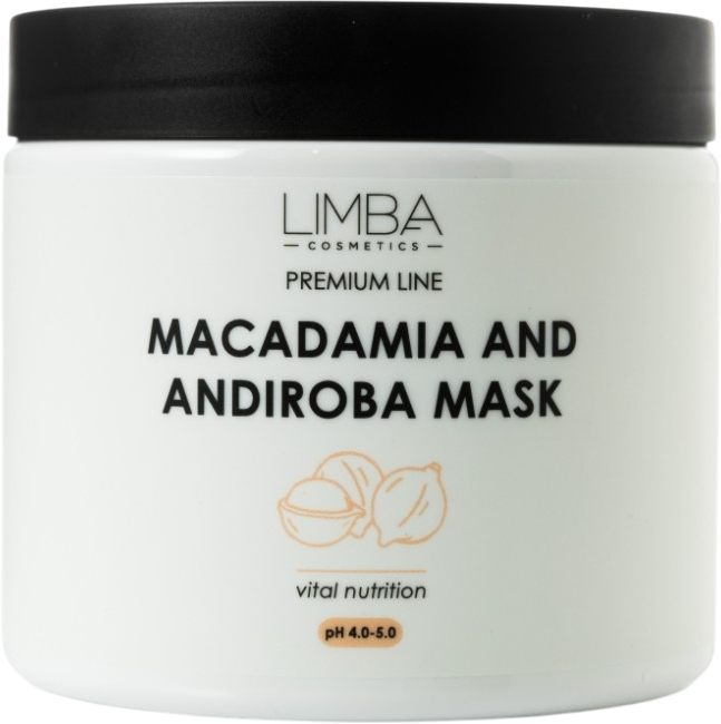 Маска для волос Limba Cosmetics Premium Line Macadamia and Andiroba