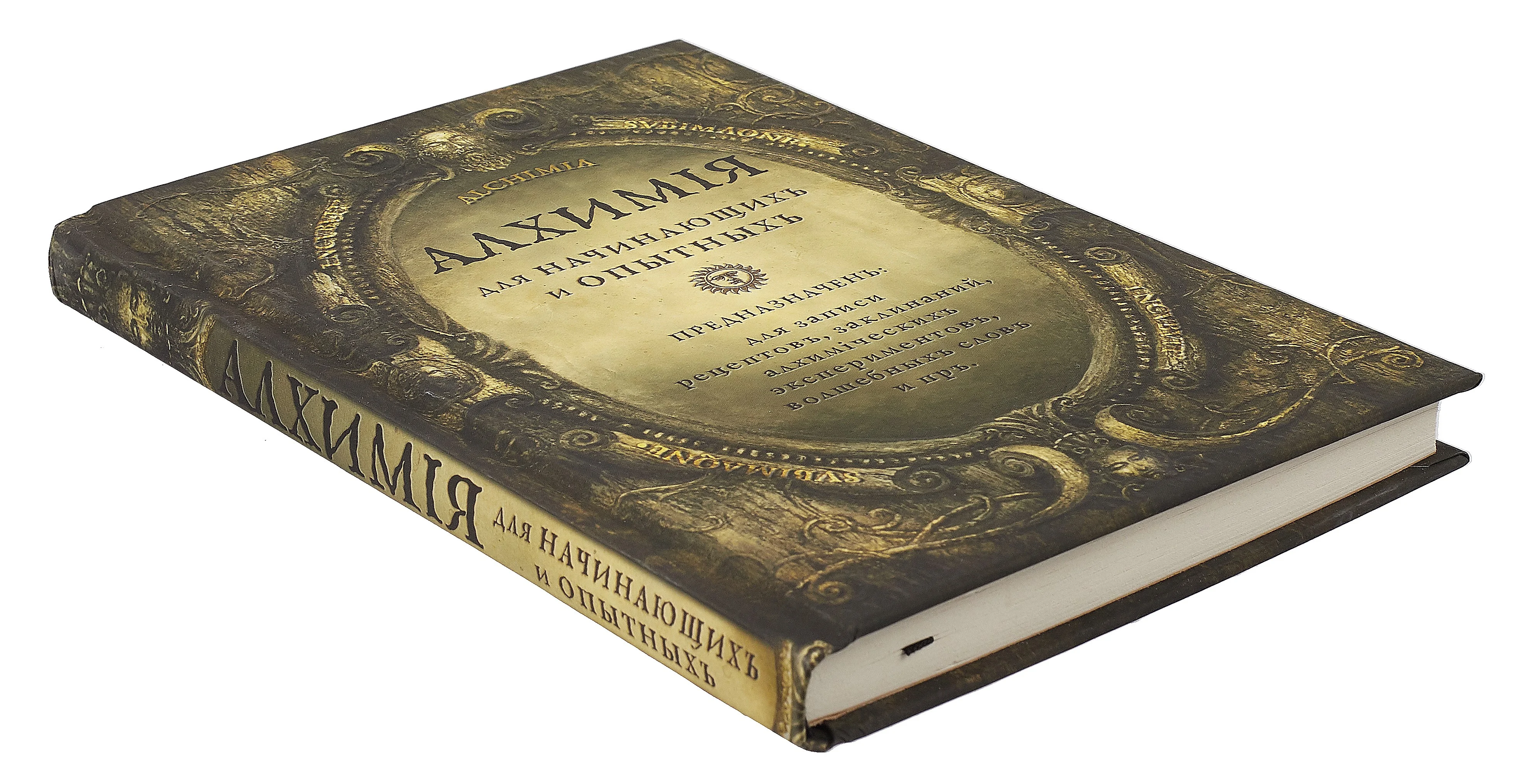 Записная книжка Эксмо Алхимия для начинающих и опытных (состаренное золото) — фото 6